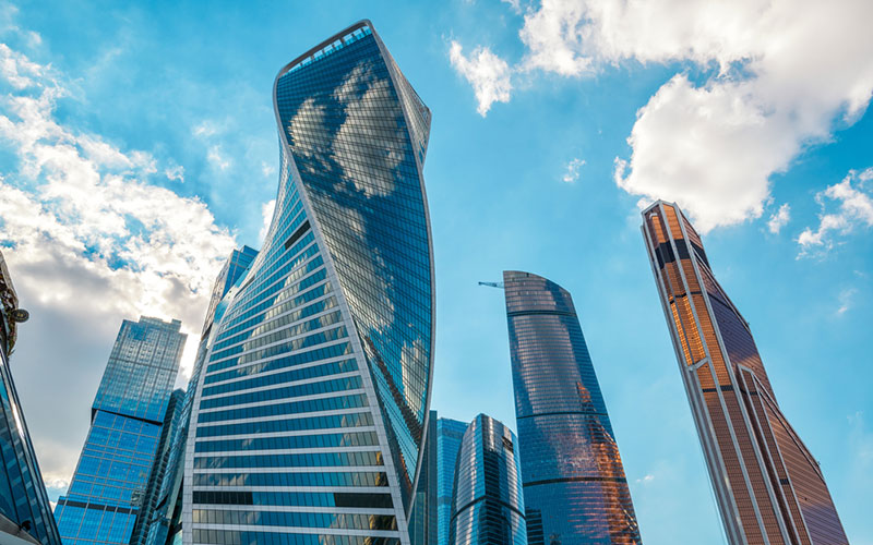 Башня «Эволюция» в ММДЦ «Москва-Сити». Фото: Depositphotos